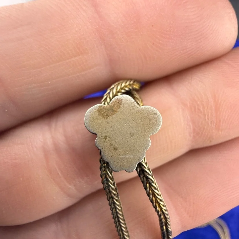Vintage Gold‎ Filled Watch Chain Gold Tone Fancy Slider  48